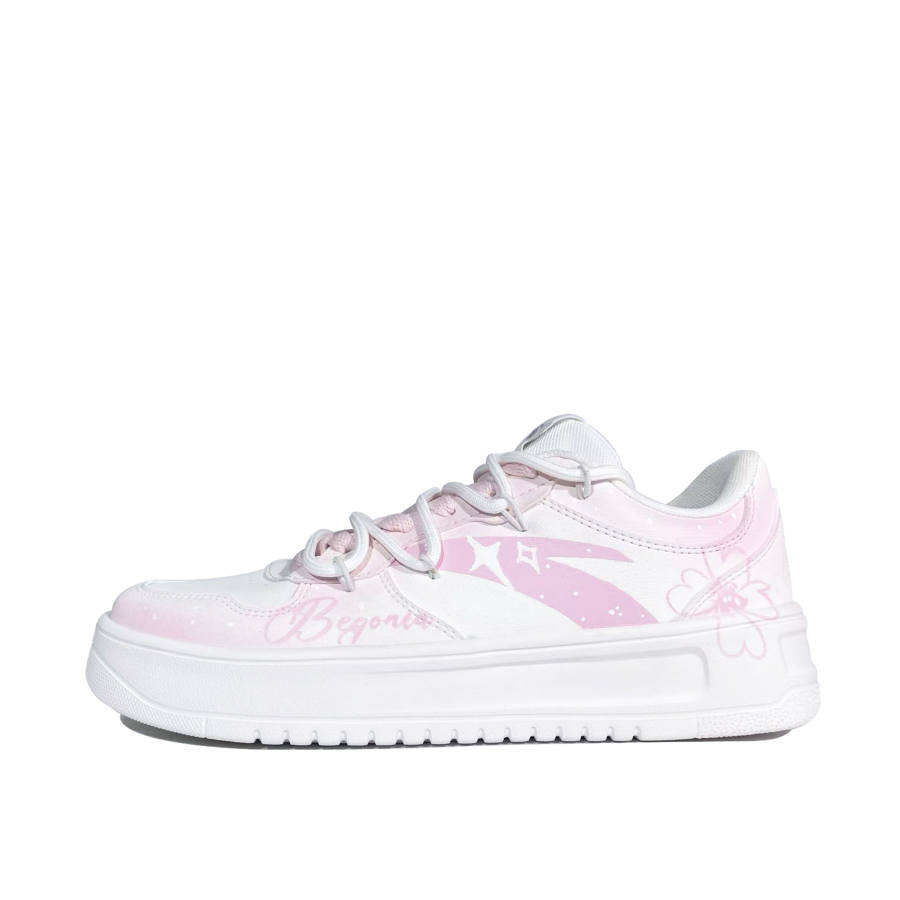 Anta Easy Floral Slip Resistant Abrasion Resistant Slip Resistant Abrasion Resistant Low top Skateboard Shoes Women's