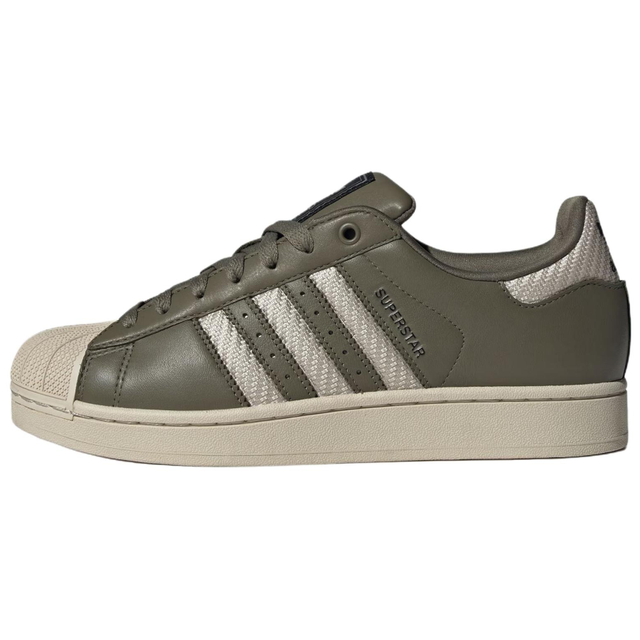 Adidas Originals Superstar 2 Low top Skateboard Shoes Unisex Olive Green