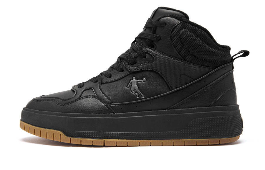 QIAODAN Warm Navigation Thermal Height Increasing Abrasion Resistant Lightweight Slip Resistant High top