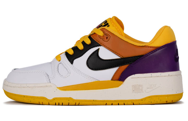 Nike Nike Full Force Low top Skateboard Shoes Men's Yellow White