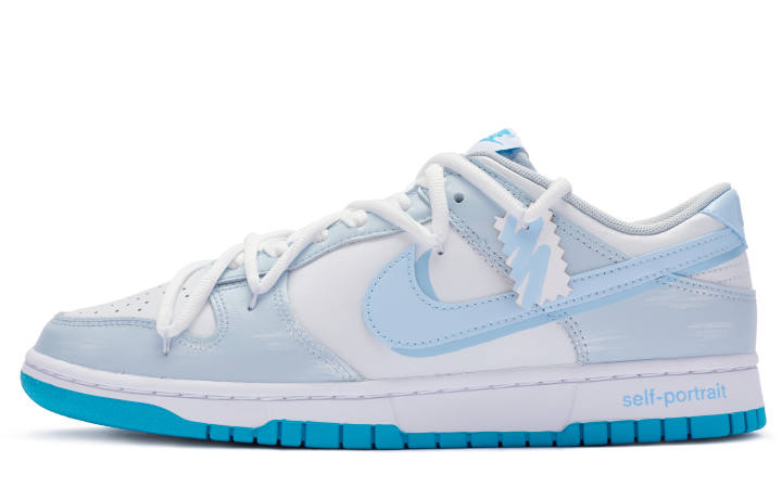 Nike Nike Dunk Low top Skateboard Shoes Men's Blue White