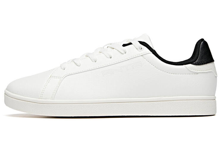 Anta Life Collection Low top Skateboard Shoes Men's White Black
