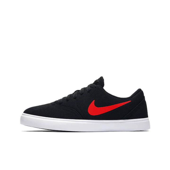 Nike Nike SB Check Nine Systems Low top Skateboard Shoes GS Black Red
