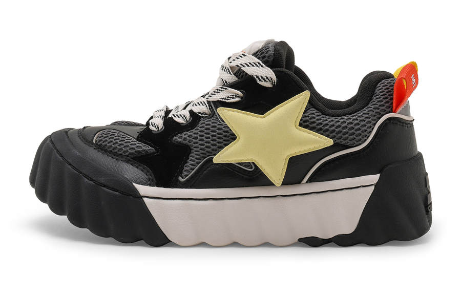 STARTER Potato Chip Shoes Low top Skateboard Shoes Men's Black