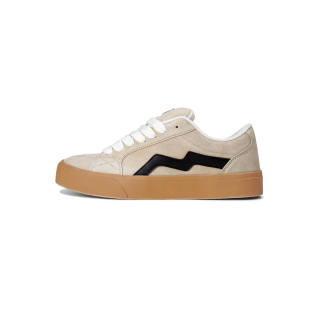 BXGY Slip Resistant Abrasion Resistant Low top Comfortable Casual Skateboard Shoes Unisex Gray Brown