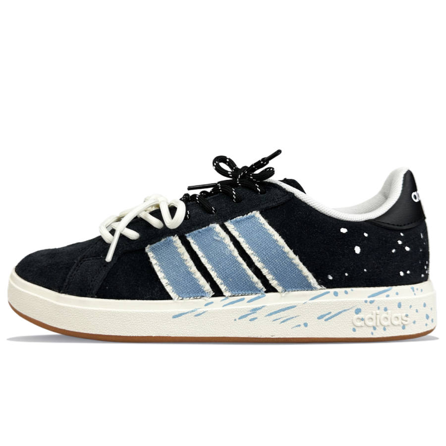 Adidas Adidas Grand Court Base 00s Low top Skateboard Shoes Unisex Black