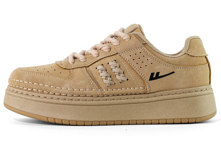 WARRIOR Synthetic Leather Slip Resistant Abrasion Resistant Slip Resistant Abrasion Resistant Low top Skateboard Shoes