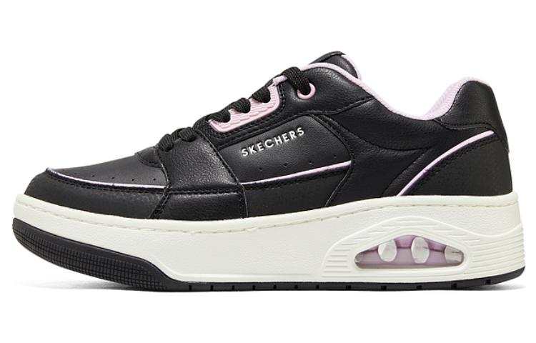Skechers Uno Court Courted Style Shoes 'Black Pink White' Women's