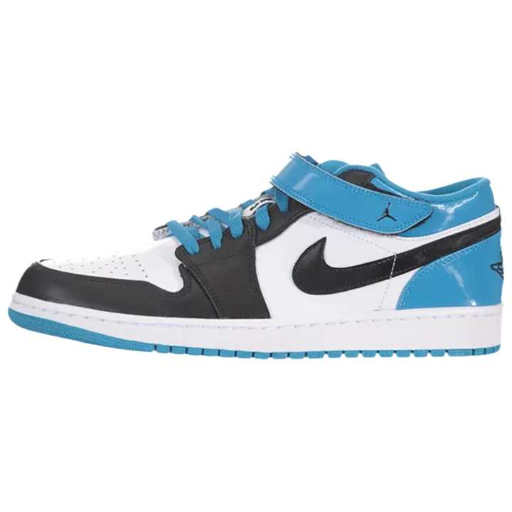 Jordan Jordan Air Jordan 1 Low top Skateboard Shoes Men's White Black Blue