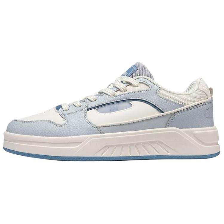 361° Lightweight And Breathable Low top Skateboard Shoes Men's Feather White Cloud Peak Gray
