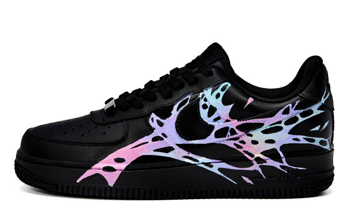 Nike Nike Air Force 1 Abrasion Resistant Abrasion Resistant Low top Skateboard Shoes Unisex Black