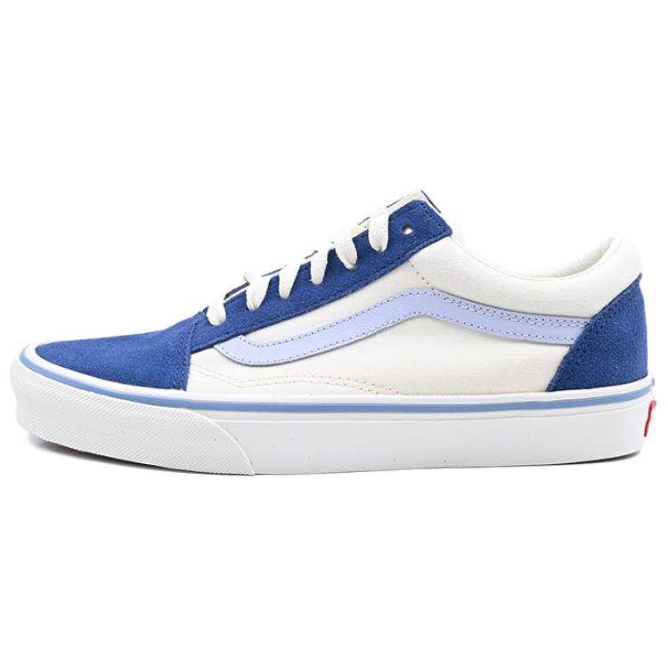 Vans Vans Old Skool Low top Skateboard Shoes Unisex White Blue