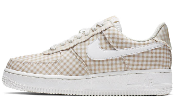 Nike Nike Air Force 1 Low Qs Beige Gingham Women's
