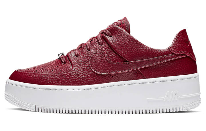 Nike Nike Air Force 1 Sage Low Team Red Women's