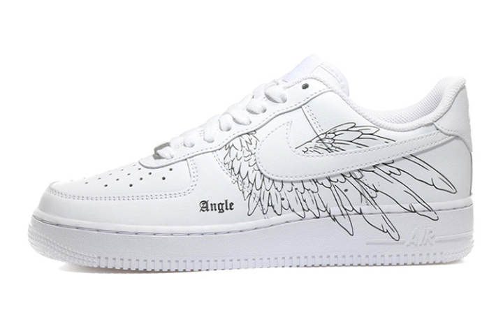 Nike Nike Air Force 1 LE Air Force 1 Leather Slip Resistant Cushioning Abrasion Resistant