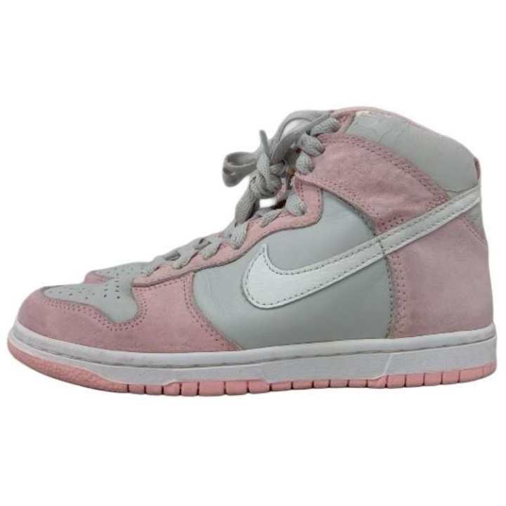 Nike Nike Dunk Slip Resistant Abrasion Resistant High top Skateboard Shoes Women's Pink
