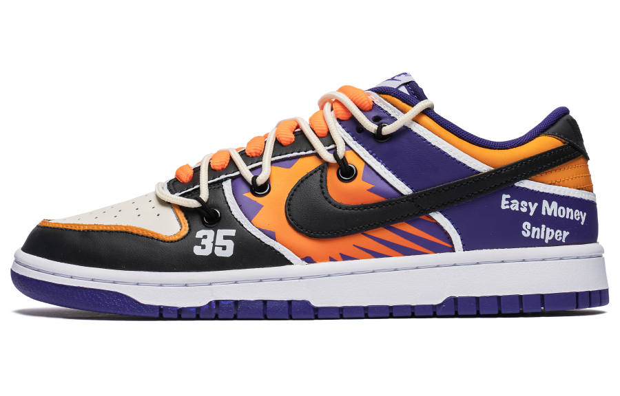 Nike Nike Dunk Low Wild Crane Manufacturing, American Streetwear, Sun, Sunset Size 35 KD Graffiti Low top Skateboard Shoes