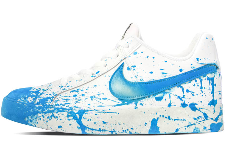 Nike Nike Court Royale Non slip Lightweight Low top Skateboard Shoes Unisex Blue White
