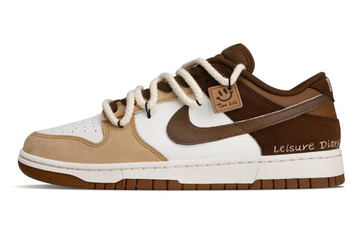 Nike Nike Dunk Mocha Journal Low top Skateboard Shoes Unisex Brown