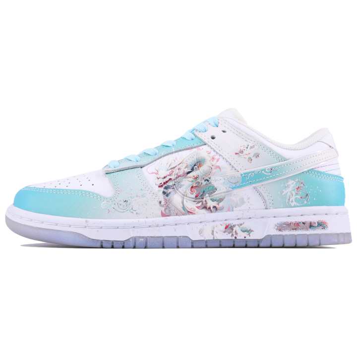 Nike Nike Dunk Canglong Abrasion Resistant Abrasion Resistant Low top Skateboard Shoes Women's White
