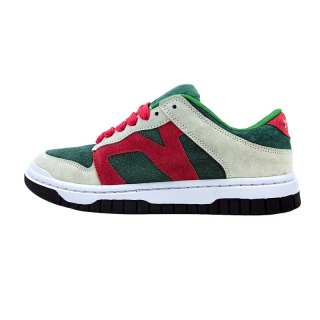 YIGUANG The Wizard Of Oz Slip Resistant Abrasion Resistant Low top Casual Skate Shoes Unisex Red Green Multicolor