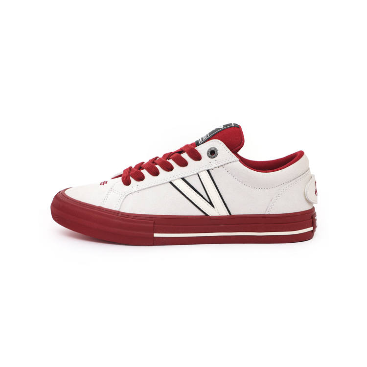 X-JIMSUN X JIMSUN Abrasion Resistant Balance Height Increasing Low top Skateboard Shoes Unisex Bordeaux Red