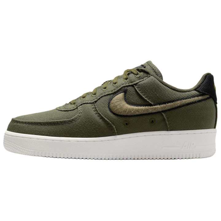 Nike Nike Air Force 1 Abrasion Resistant Low top Skateboard Shoes Unisex Green