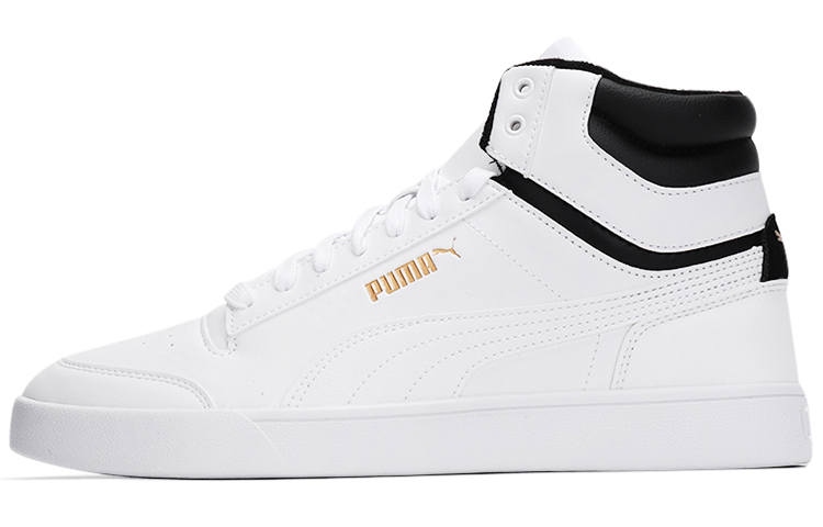 PUMA Shuffle Mid WTR Mid top Skateboard Shoes Unisex White