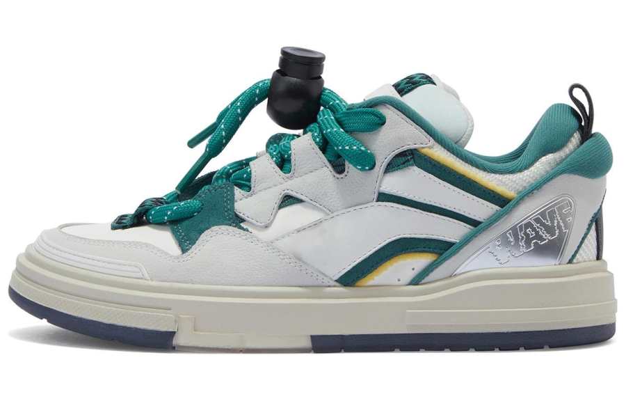 Li-Ning Li Ning Wave SWAG Skateboard Shoes Women's Low Top Wild Duck Green