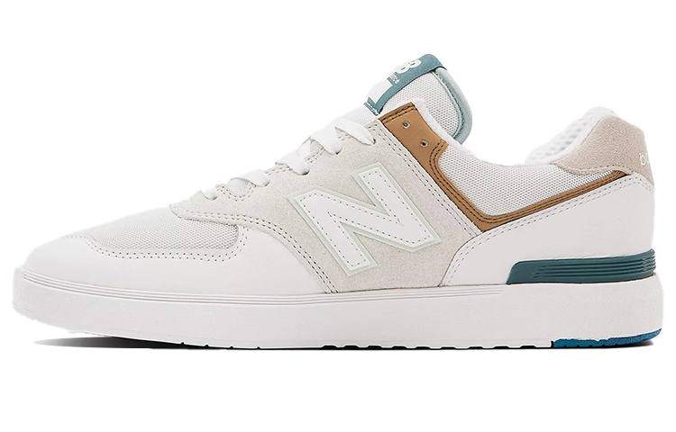 New Balance New Balance NB 574 Skateboard Shoes Unisex Low Top White/Brown