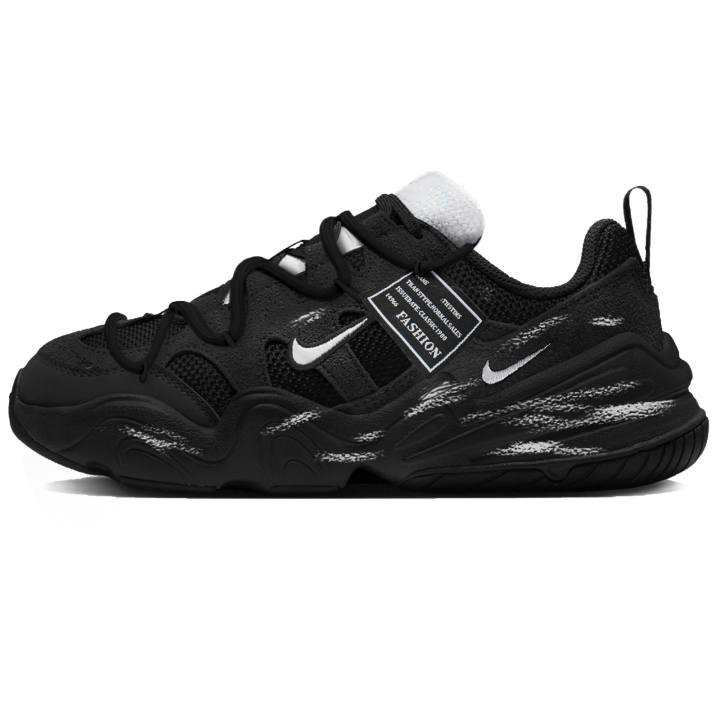 Nike Nike Tech Hera Ruins City Abrasion Resistant Low top Casual Shoes Women's Black White