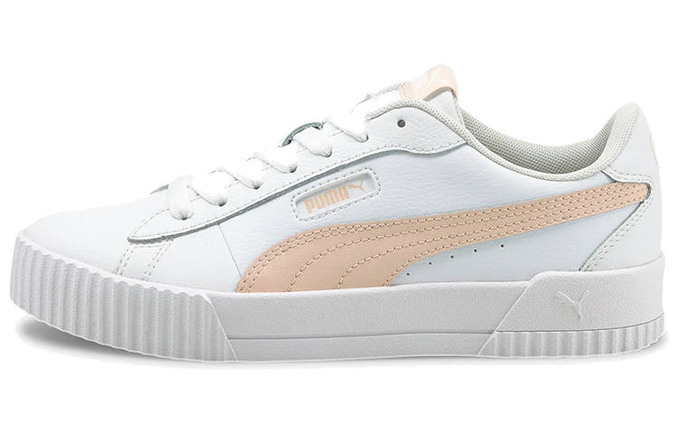 PUMA Carina Crew White/Orange Women's