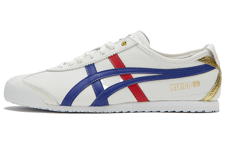 Onitsuka Tiger Mexico 66 Blue Red Metallic Gold