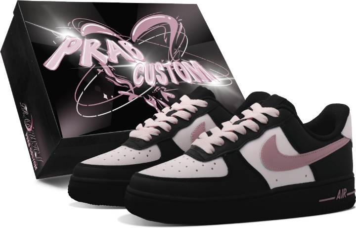 Nike Nike Air Force 1 Star Joy Berry Slip Resistant Abrasion Resistant Slip Resistant Abrasion Resistant Low top