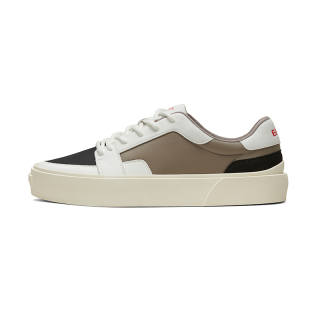 EQLZ EQUALIZER Fault 25 Coverage Abrasion Resistant Low top Skateboard Shoes Unisex Black White Brown