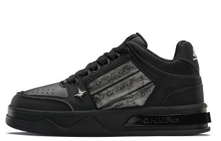 ON MAX Low top Skateboard Shoes Unisex Black