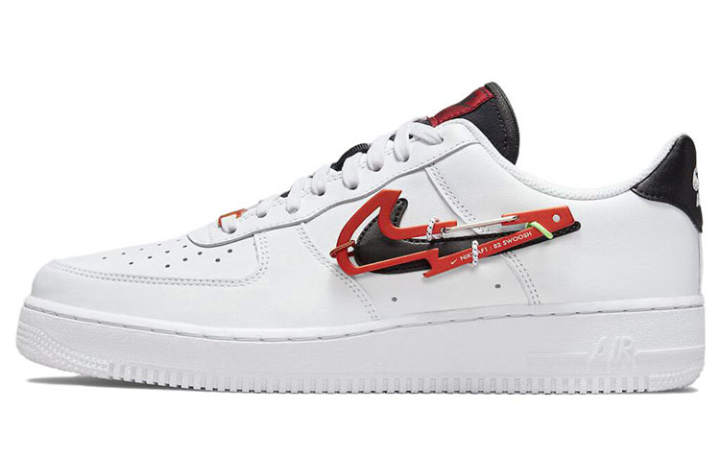 Nike Nike Air Force 1 '07 Premium 'Carabiner White Habanero Red'