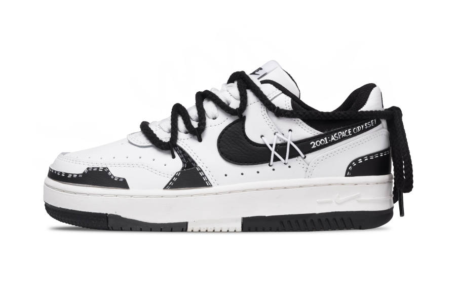 Nike Nike Gamma Force Low top Skateboard Shoes Women's Black White