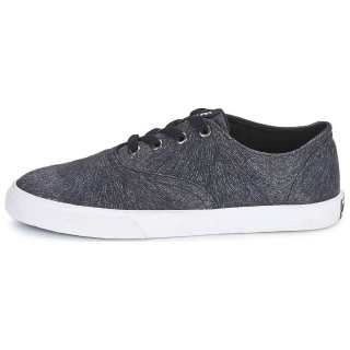 SUPRA Slip Resistant Abrasion Resistant Slip Resistant Abrasion Resistant Low top Skateboard Shoes Women's Black Gray