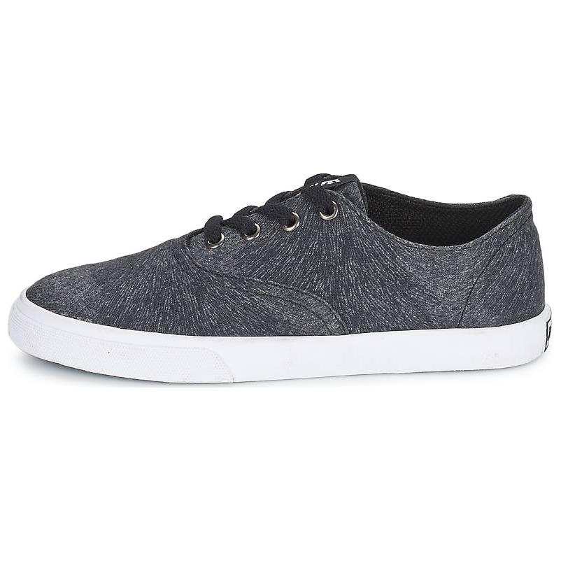 SUPRA Slip Resistant Abrasion Resistant Slip Resistant Abrasion Resistant Low top Skateboard Shoes Women's Black Gray