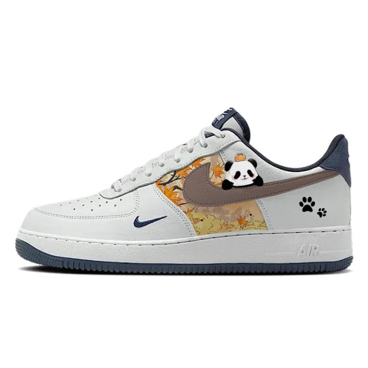Nike Nike Air Force 1 Slip Resistant, Abrasion Resistant, Lightweight Low top Skateboard Shoes Unisex Brown