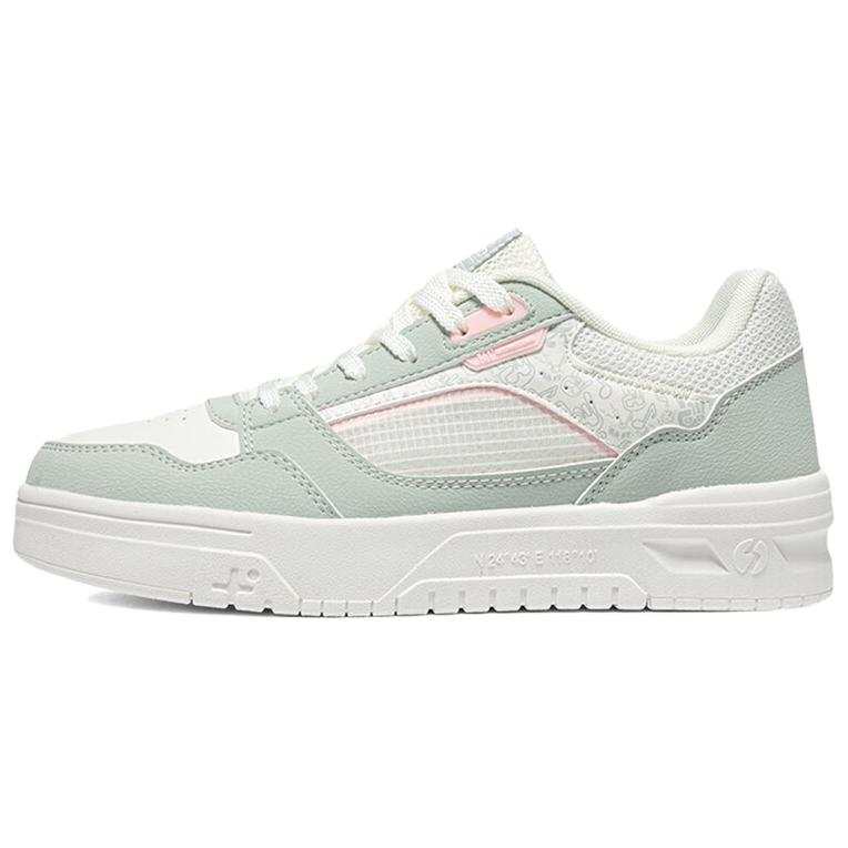 361° Abrasion Resistant Balance Low top Skateboard Shoes Women's White Green