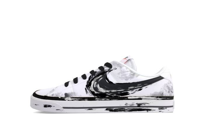 Nike Nike Court Legacy Zero Gravity, Dark Shadow Massacre Low top Skateboard Shoes Unisex Black