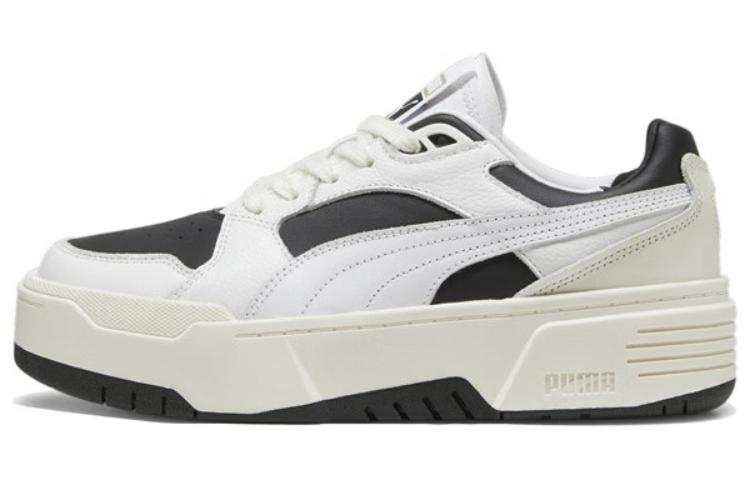 PUMA California Lwt Low top Skateboard Shoes Women's White Black