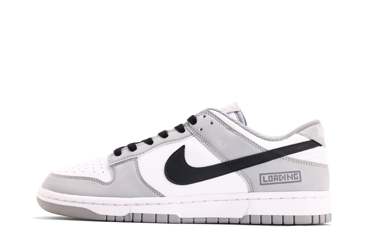 Nike Nike Dunk Coverage Abrasion Resistant Coverage Abrasion Resistant Low top Skateboard Shoes Unisex Gray White