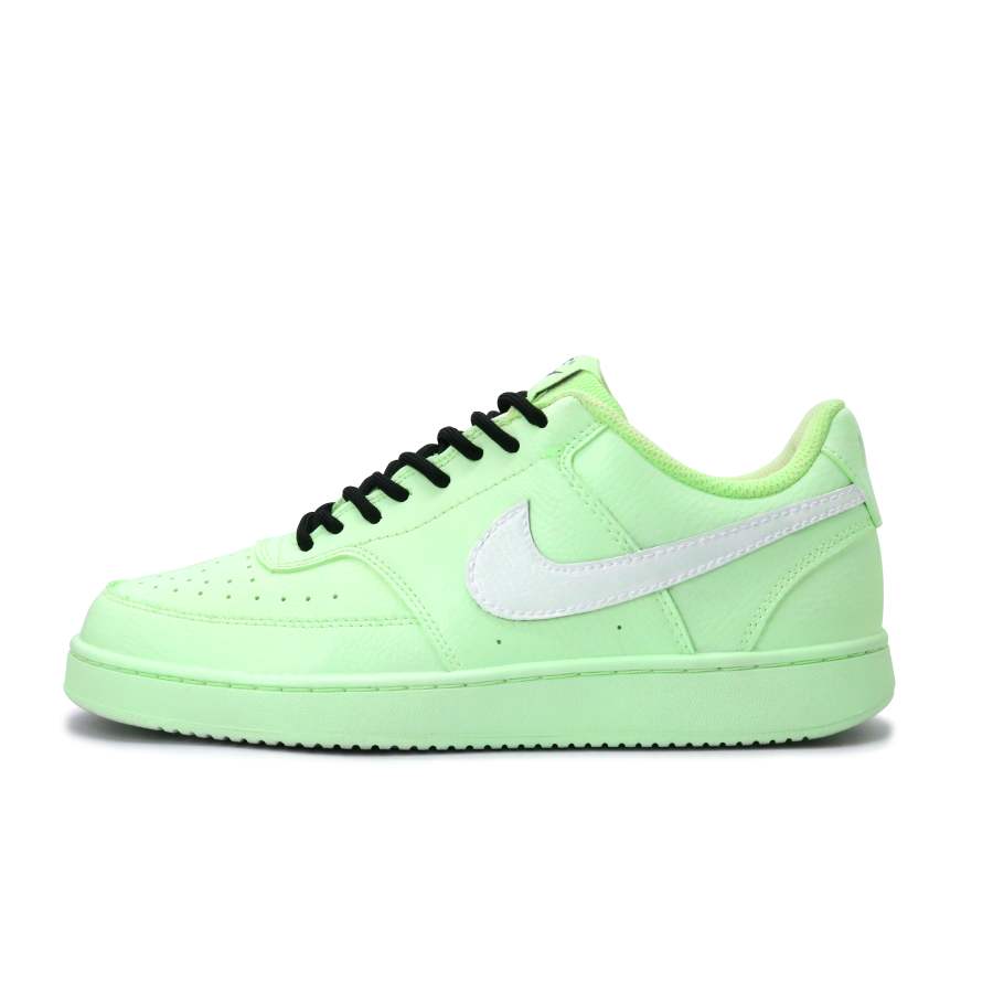 Nike Nike Court Vision 1 Lightweight Abrasion Resistant Low top Skateboard Shoes Men's Neon Green