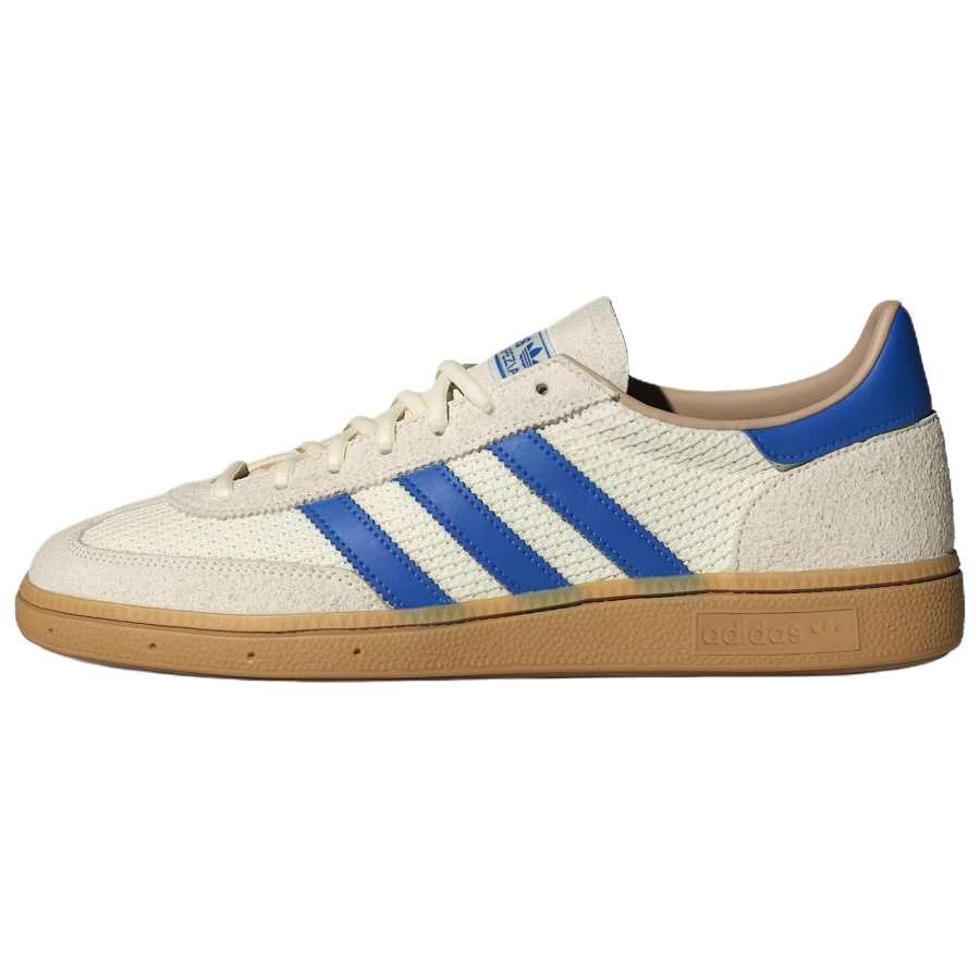 Adidas Originals HANDBALL SPEZIAL Textile, Synthetic Leather, Split Cow Leather Low top Skateboard Shoes Unisex Ivory
