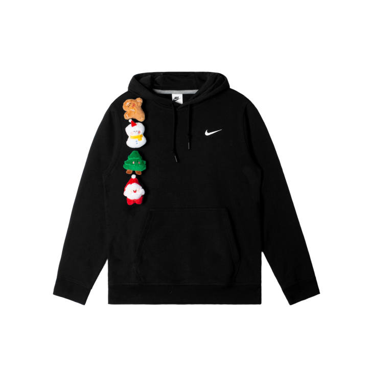 Nike Nike Sweatshirts Men's Black Hooded Moderate
