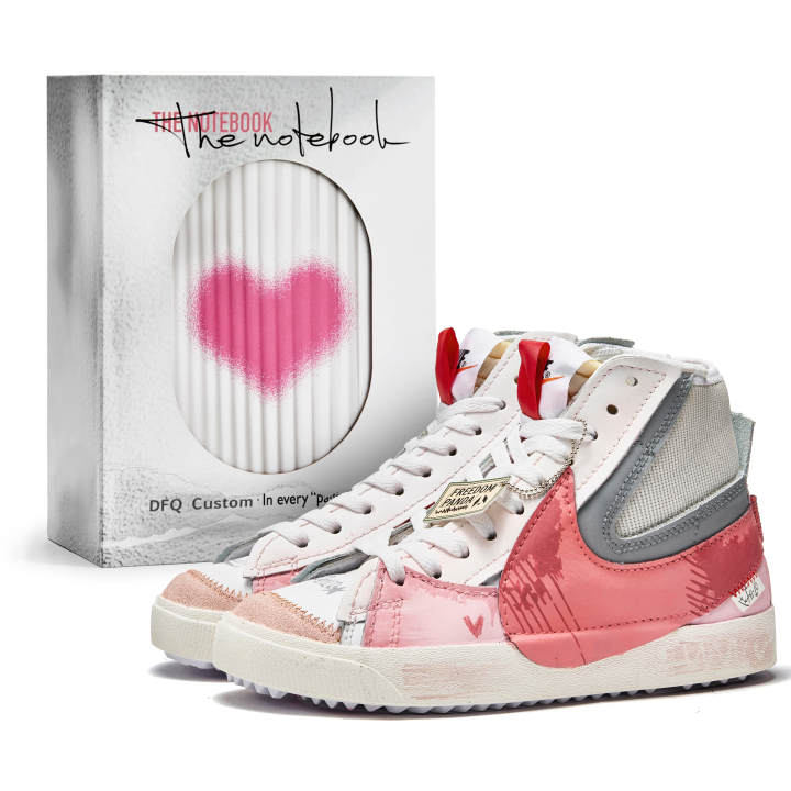 Nike Nike Blazer Mid ADCDAVINCI Custom Hand Drawn Slip Resistant And Breathable Slip Resistant And Breathable Mid top