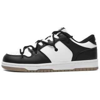 Q-AND Q AND Slip Resistant, Abrasion Resistant, Waterproof Cushioning Low top Skateboard Shoes Men's White Black